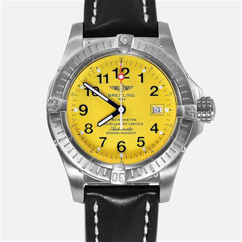 breitling yellow gloves|breitling avenger watches.